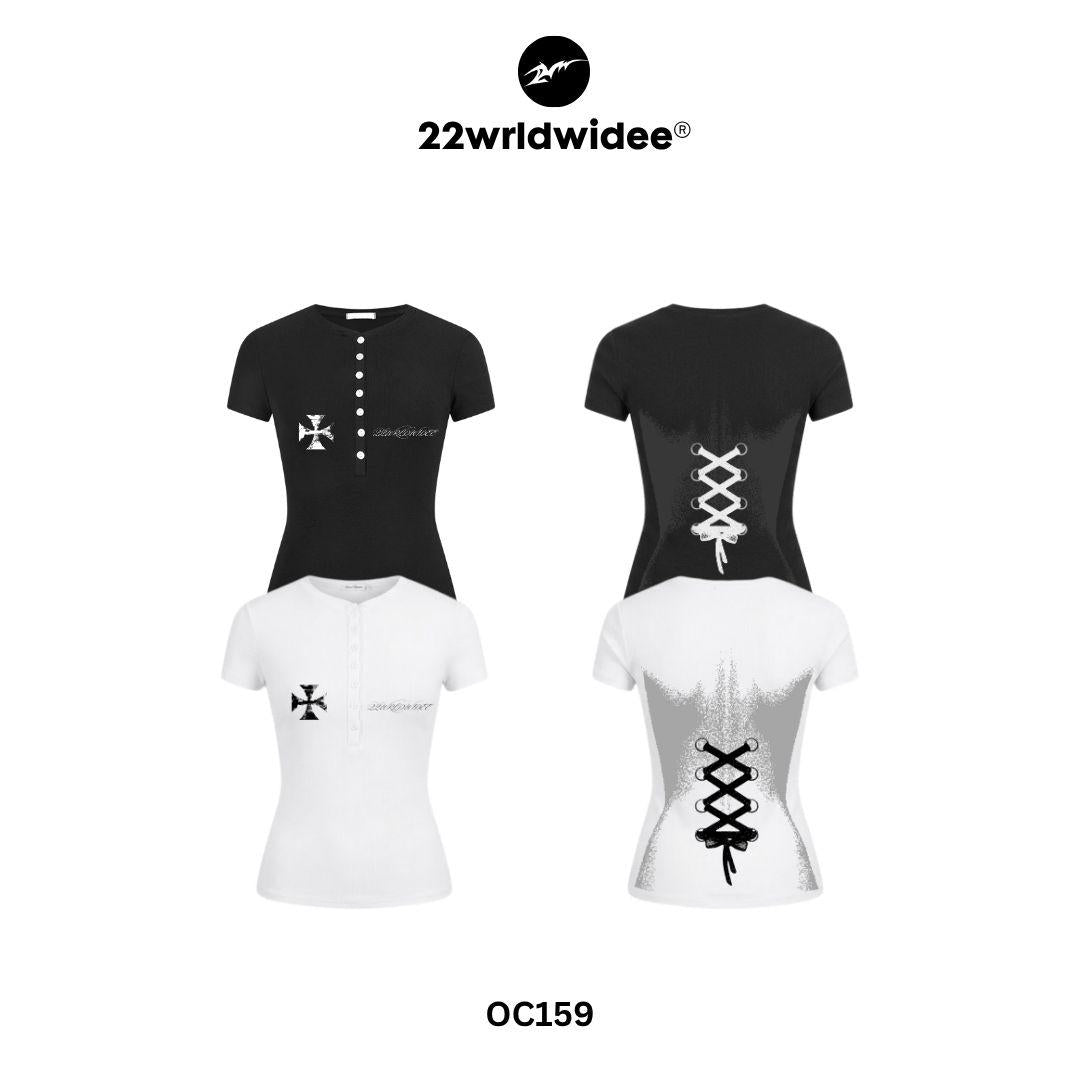 Gothic Lace Hely Baby Tee