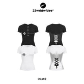 Gothic Lace Hely Baby Tee