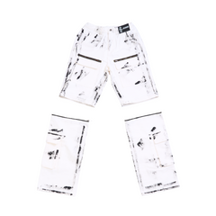 OC043 "White Royal Knight Jeans"