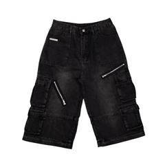 OC009 “22 1st Cargo Zipper Heavy Jeans