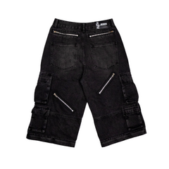 OC009 “22 1st Cargo Zipper Heavy Jeans