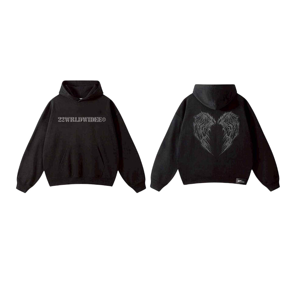 Blink Blink Angel Hoodie - 22WRLDWIDEE