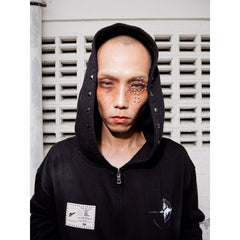 No Future Two-Way Zipper Hoodie - 22WRLDWIDEE