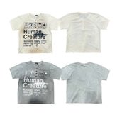 Human Creature Henley Tee - 22WRLDWIDEE