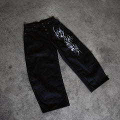 Venom Kiss Baggy Jeans - 22WRLDWIDEE