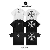 Outlaw Cross BoxyTee - 22WRLDWIDEE