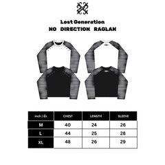 No Direction Raglan