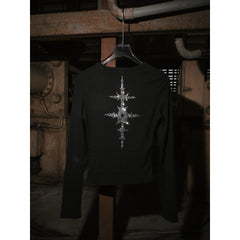 Fallen Star Long-Sleeve Henley - 22WRLDWIDEE