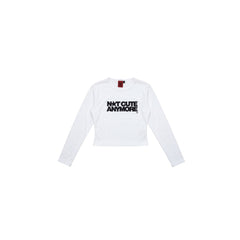 Not Cute Anymore Long Sleeve Girl Crop