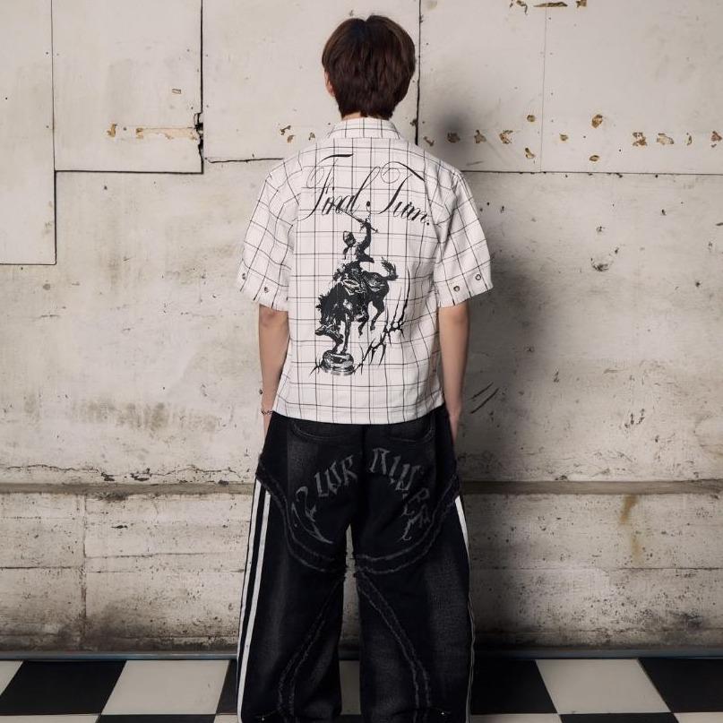 Final Turn Boxy Shirt