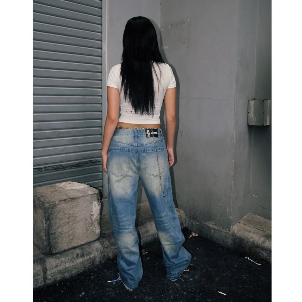 AD101 Petal Blades Crop Top