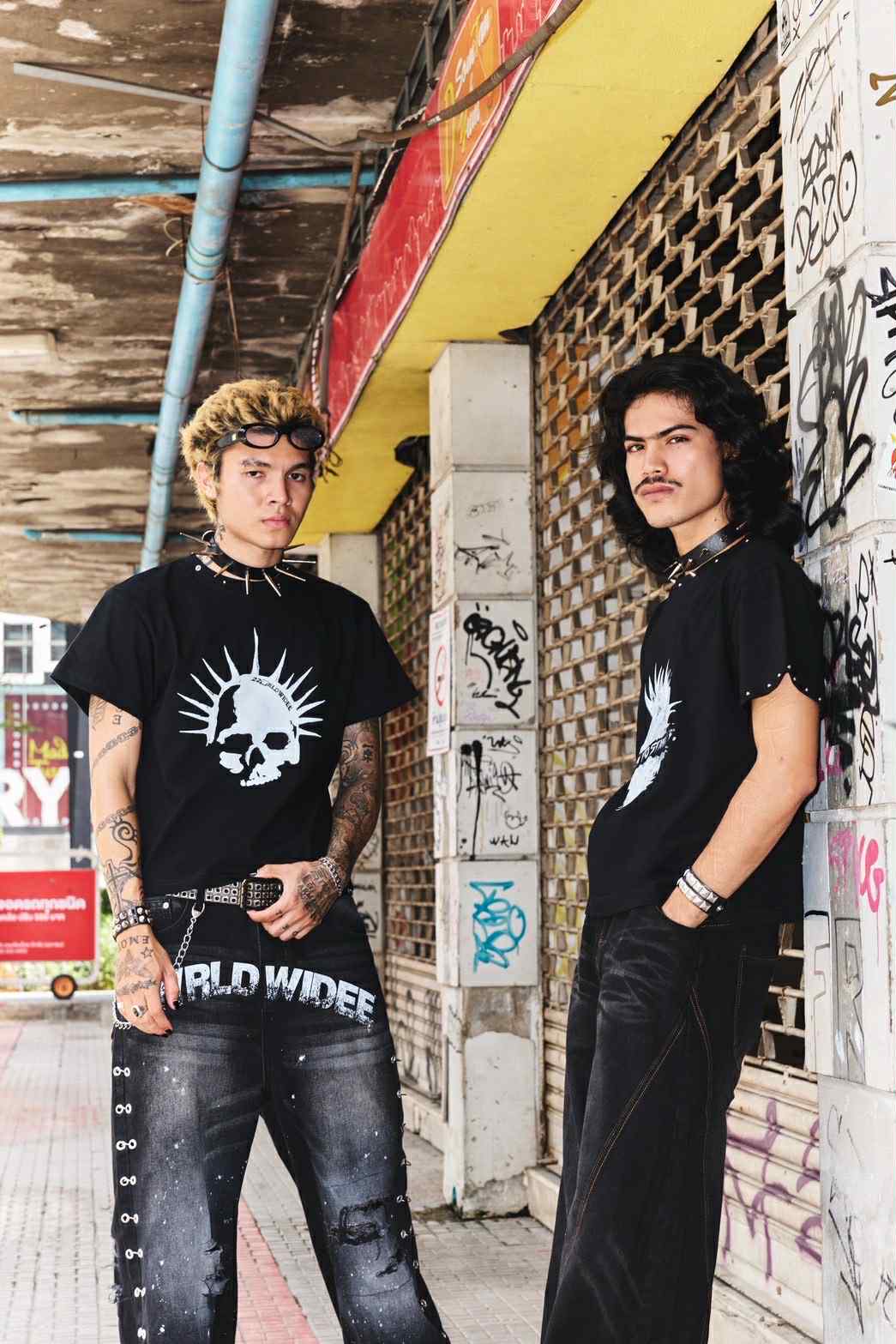 AD130-132 "Crop Top Paper Punk Collection"