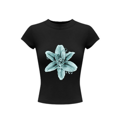 AD101 Petal Blades Crop Top