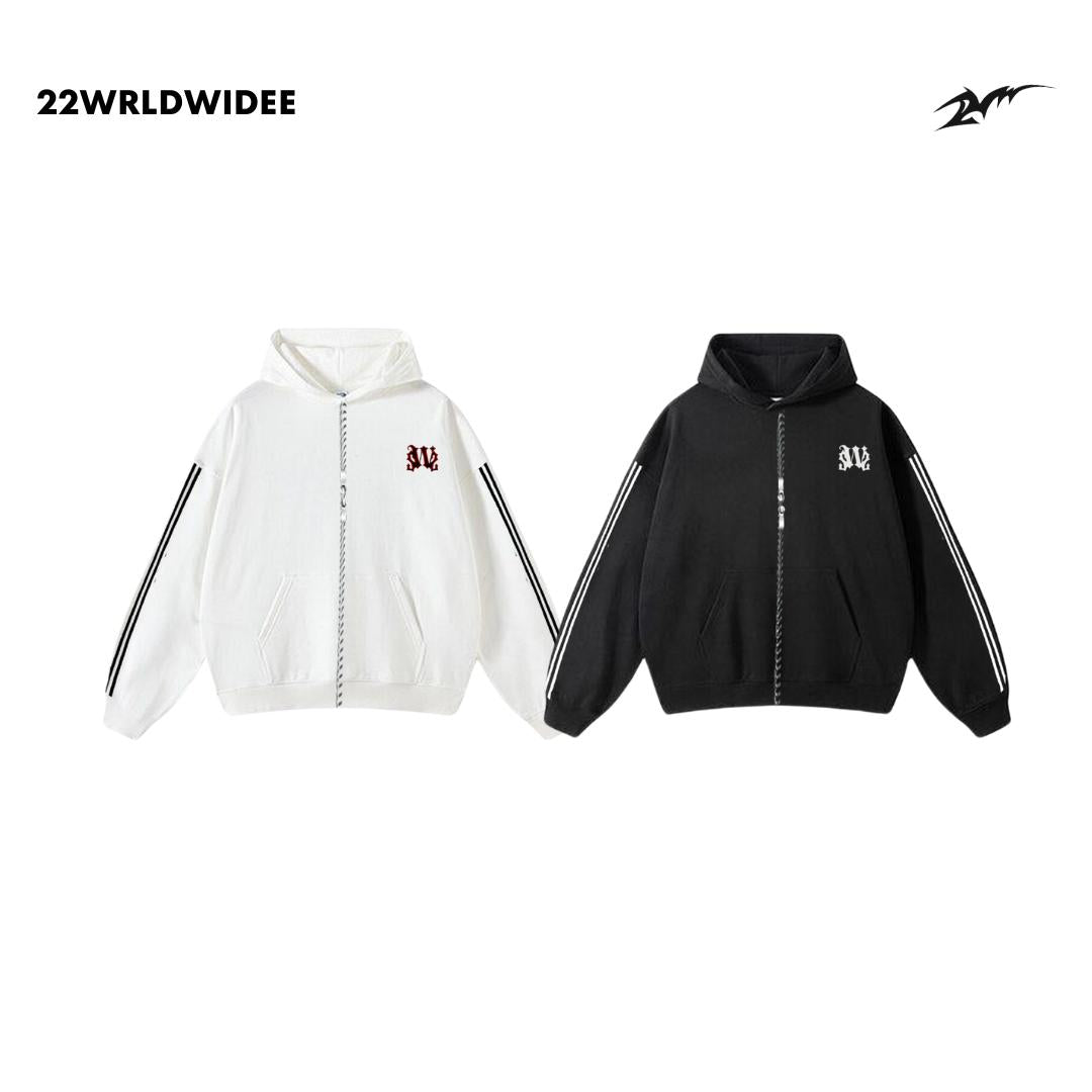 Club 2-Side Zipper Hoodie