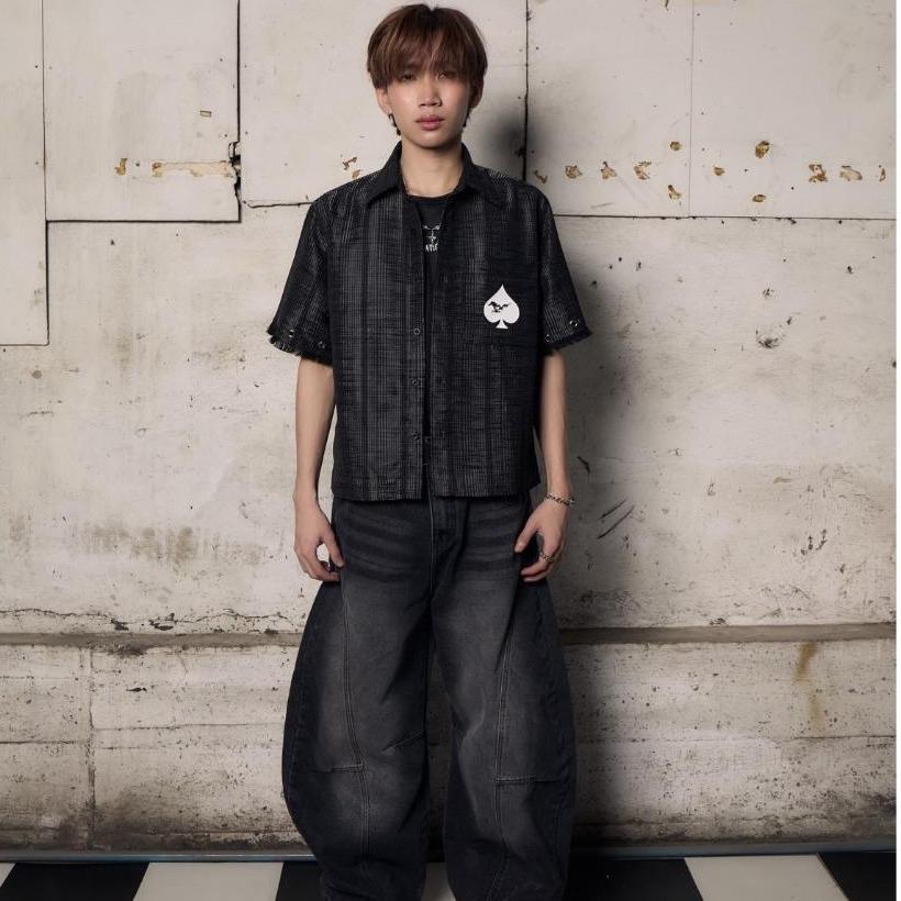 Final Turn Boxy Shirt