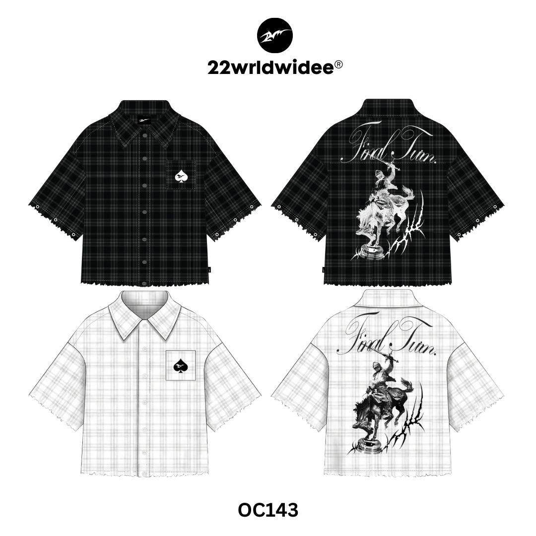 Final Turn Boxy Shirt