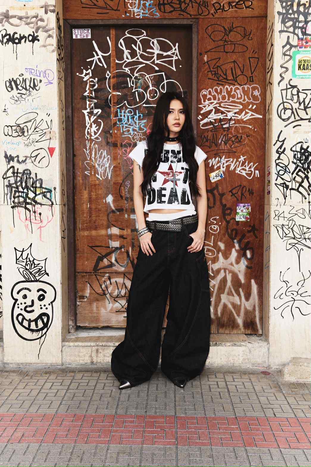 AD127-129 "Crop Top Paper Punk Collection"
