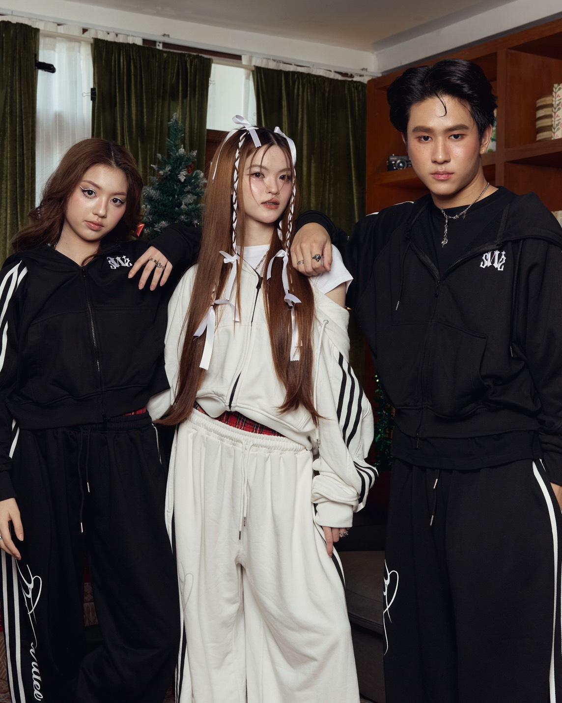 Club 2-Side Zipper Hoodie