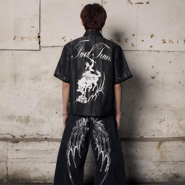 Final Turn Boxy Shirt