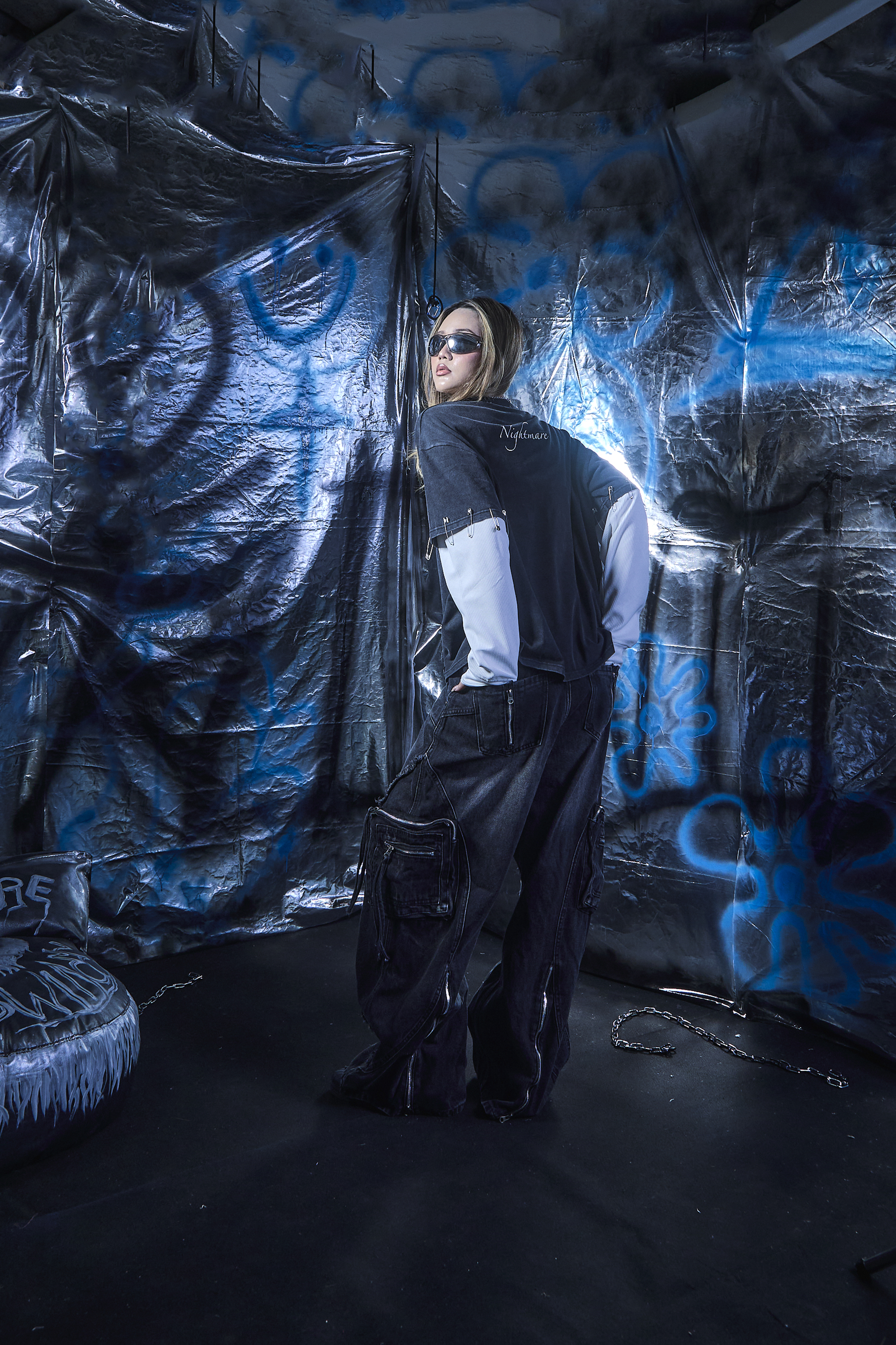 OC096 ''ShadowSleeve Sweater''