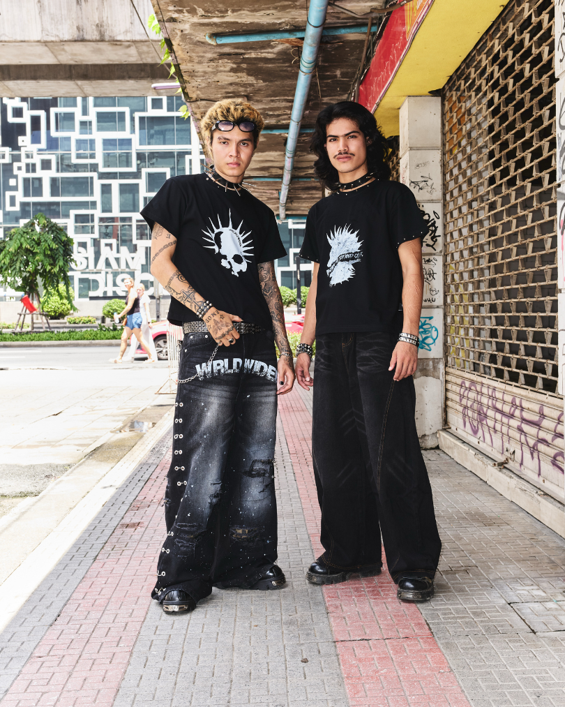 AD130-132 "Crop Top Paper Punk Collection"