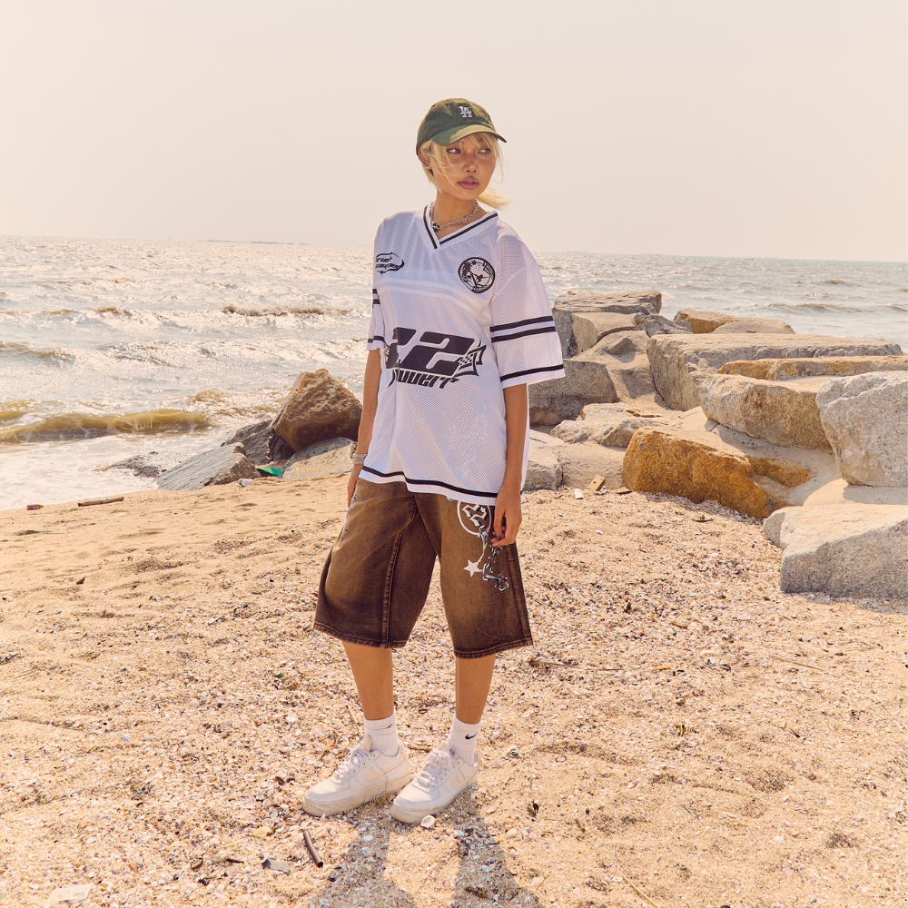 OC085 22th Mesh shirt Summer jersey