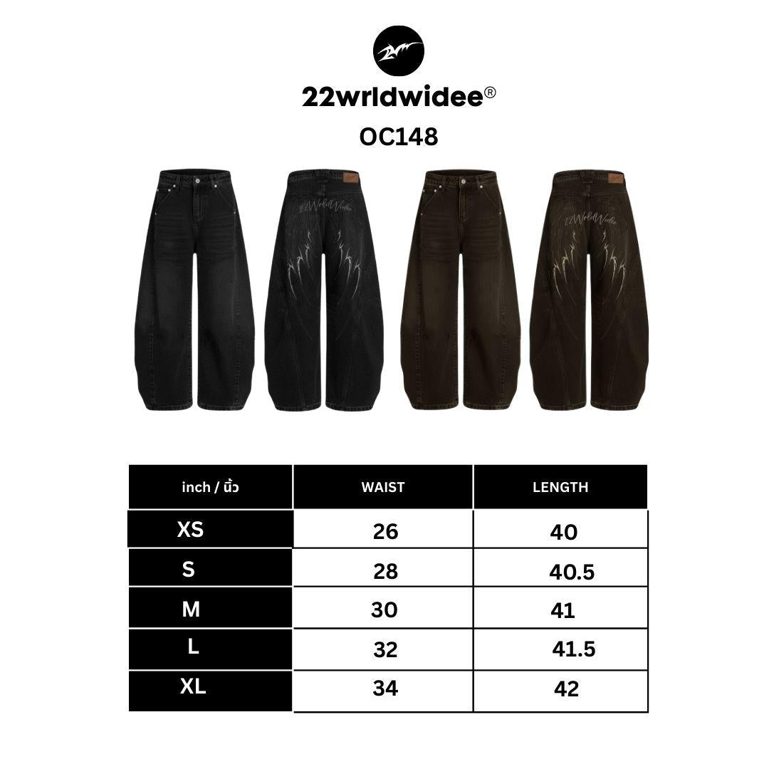 Devil Wing Balloon Jeans