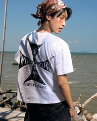 Outlaw Cross BoxyTee