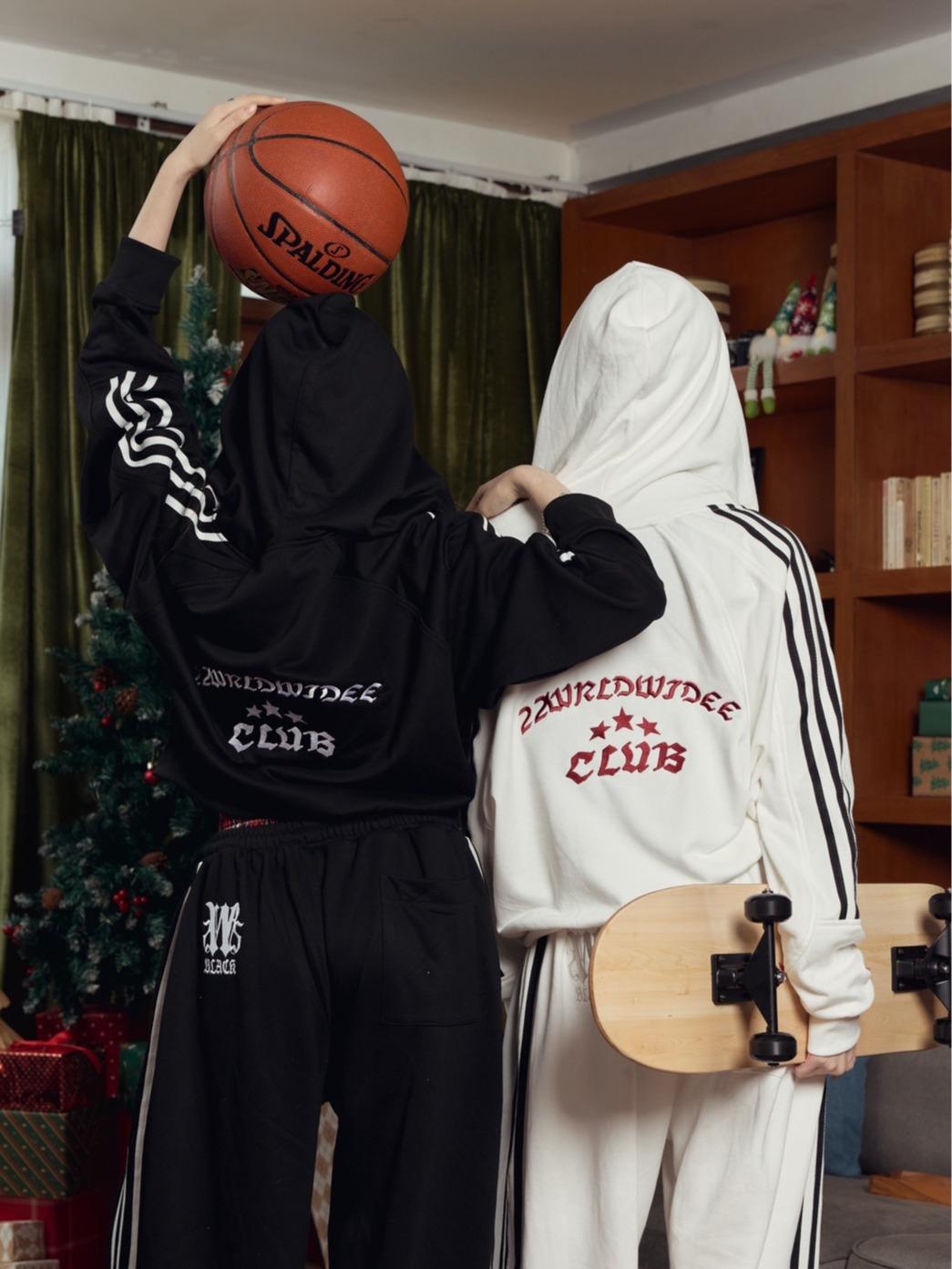 Club 2-Side Zipper Hoodie
