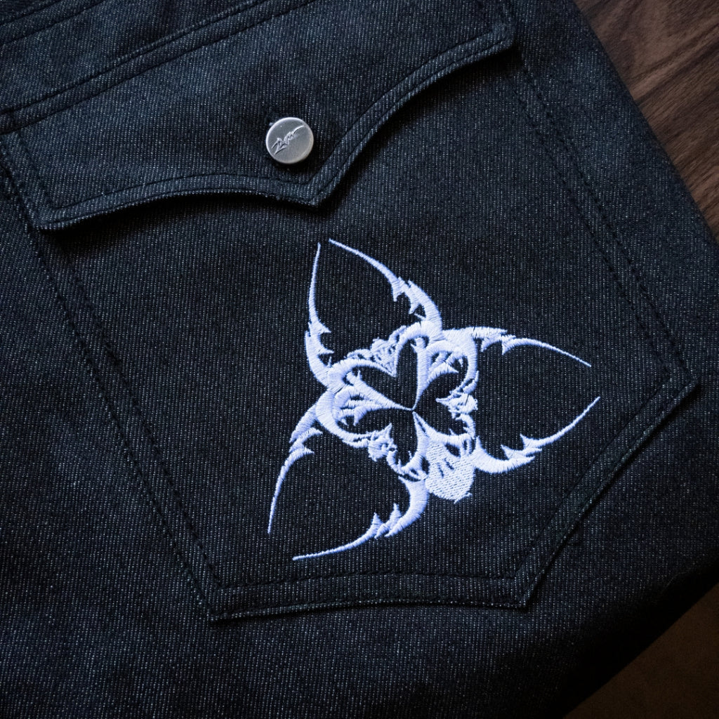 Love Virus Flare Denim Jeans - 22WRLDWIDEE