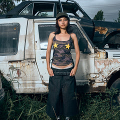 Fallen Star Camo Tank - 22WRLDWIDEE