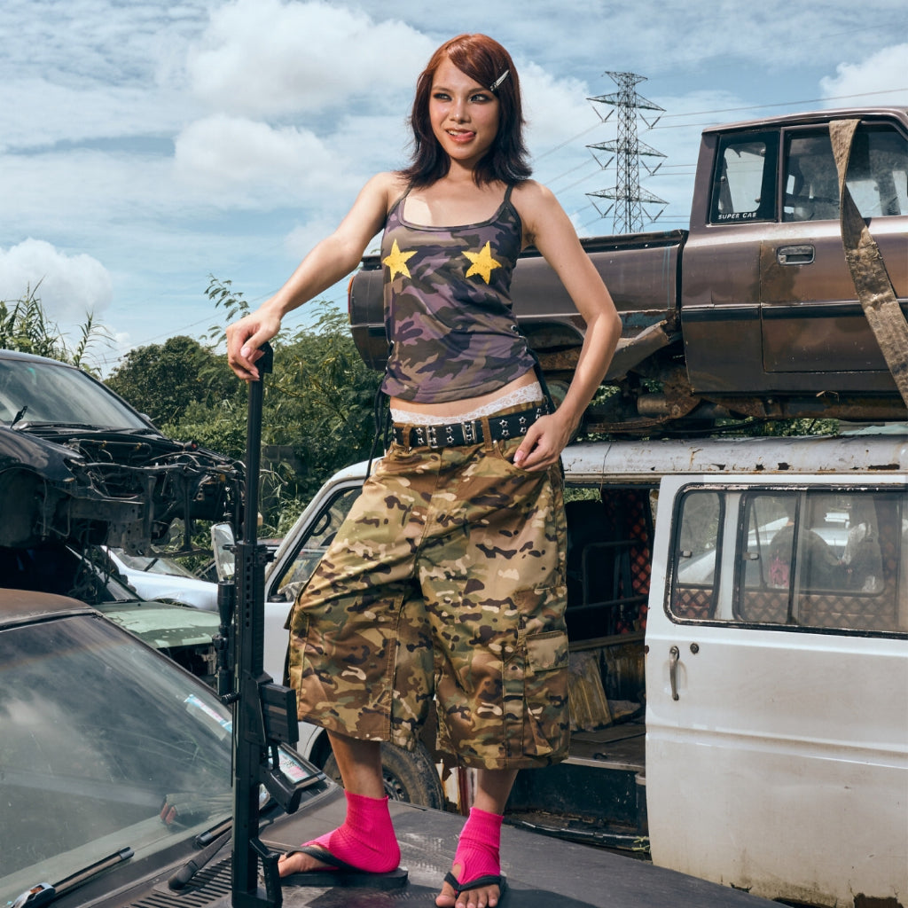 Fallen Star Camo Tank - 22WRLDWIDEE