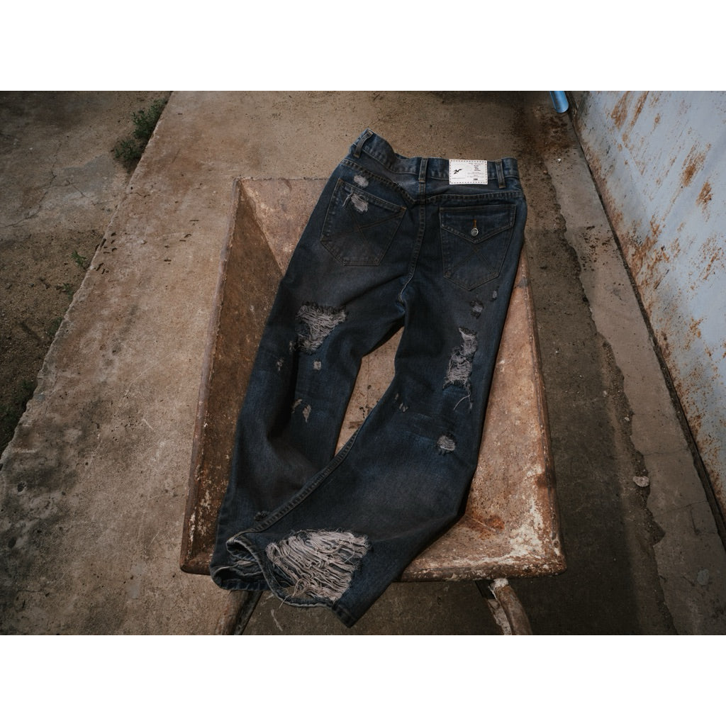 Broken Youth Straight Fit Denim