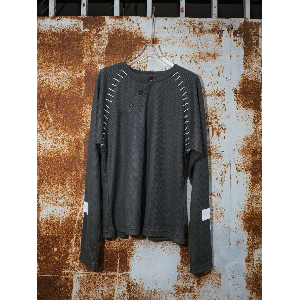 Mended Long-Sleeve Henley